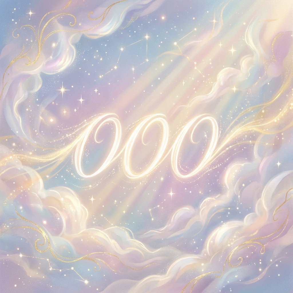 Angel Number 000 spiritual art