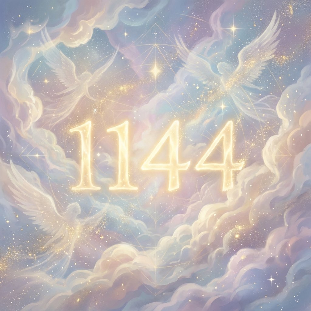 Angel Number 1144 spiritual art