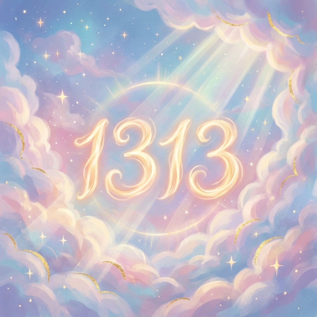 Angel Number 1313 spiritual art