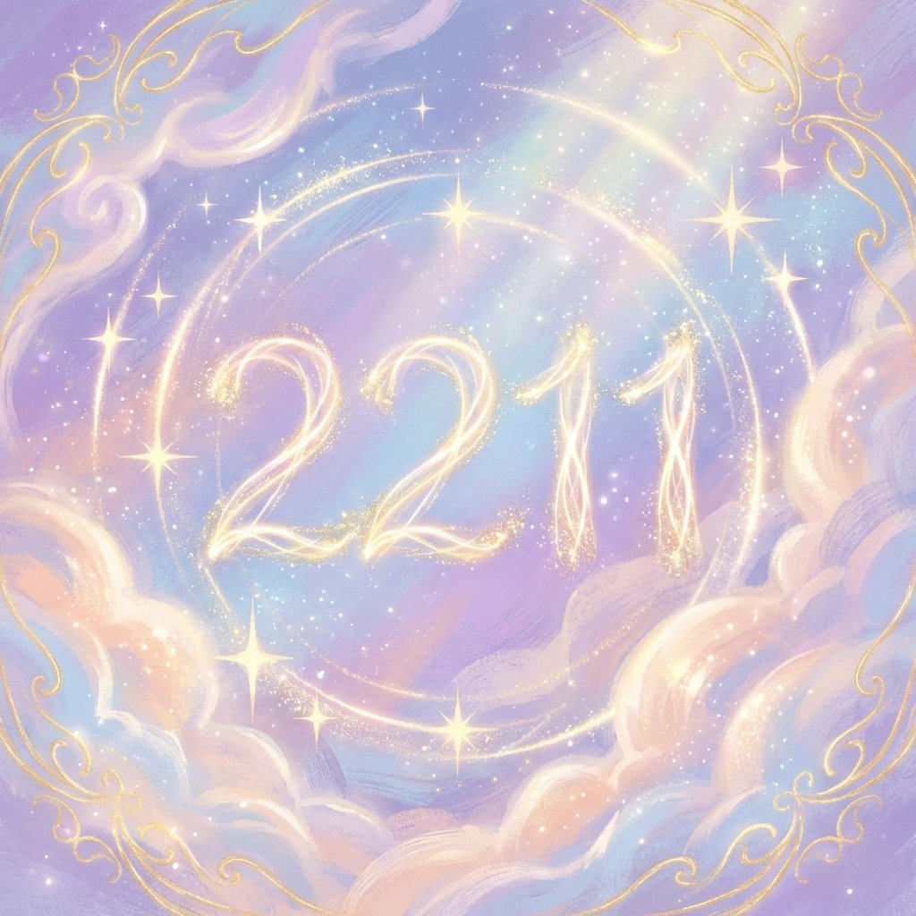 Angel Number 2211 spiritual art