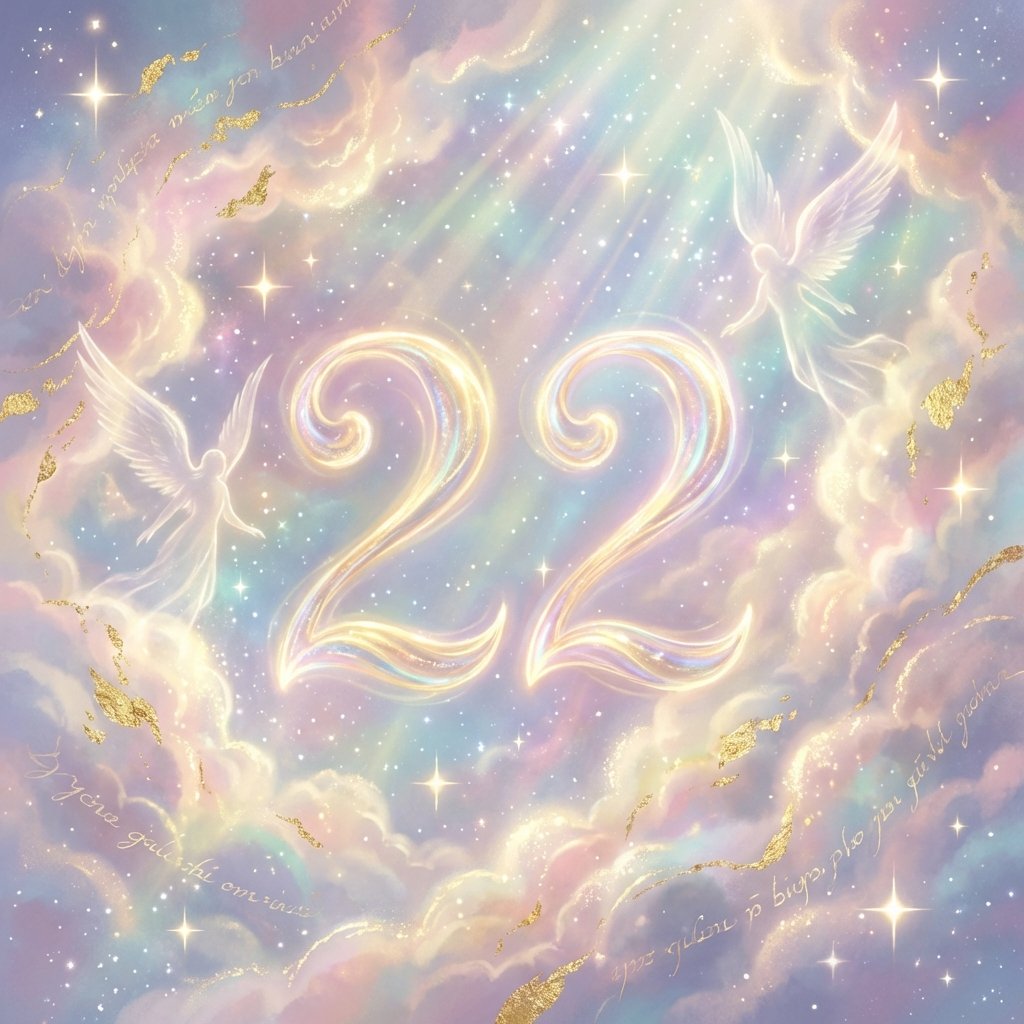 Angel Number 22 spiritual art