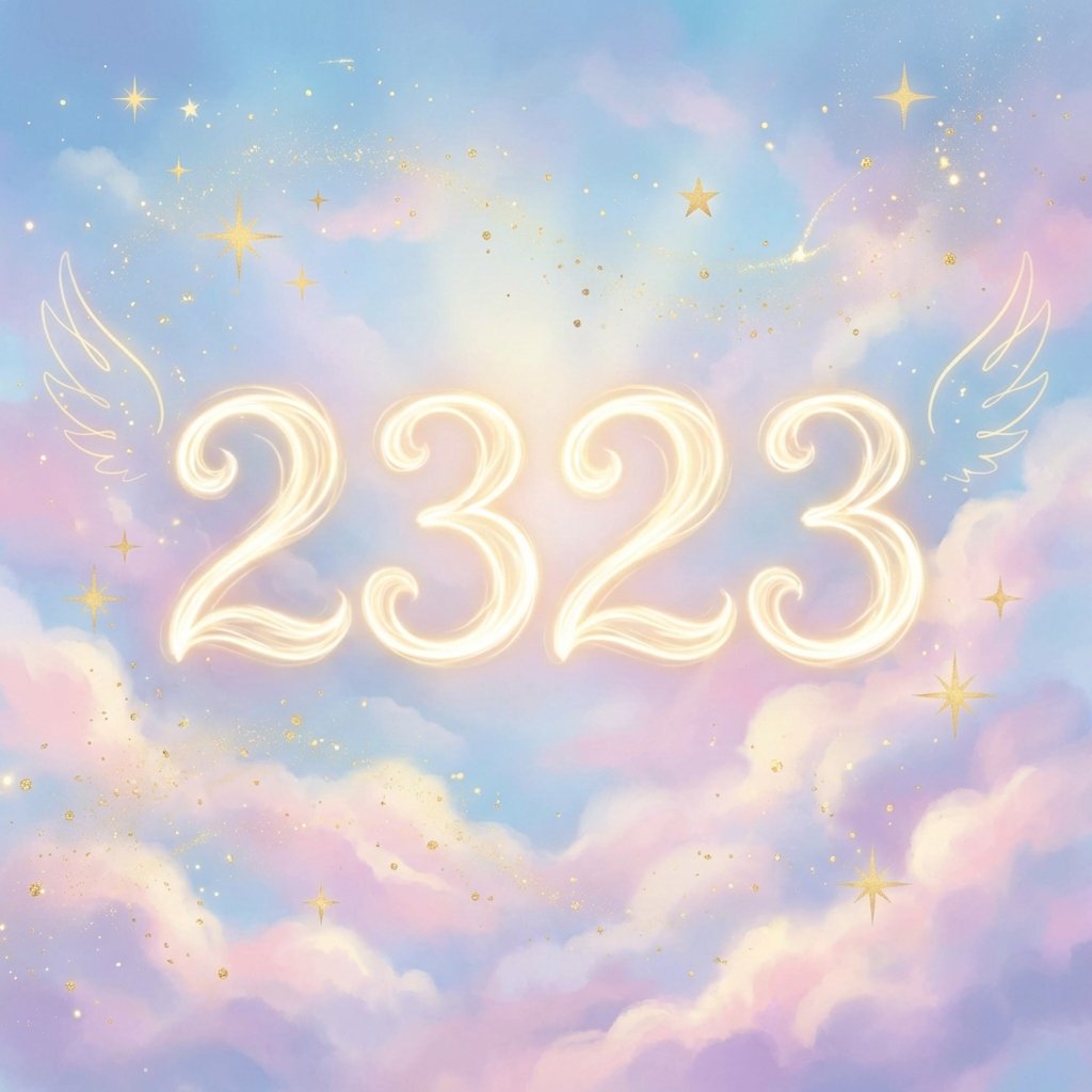 Angel Number 2323 spiritual art