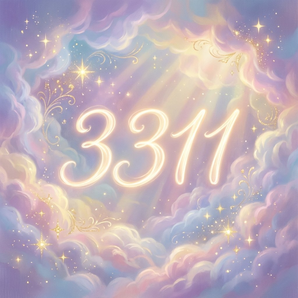 Angel Number 3311 spiritual art