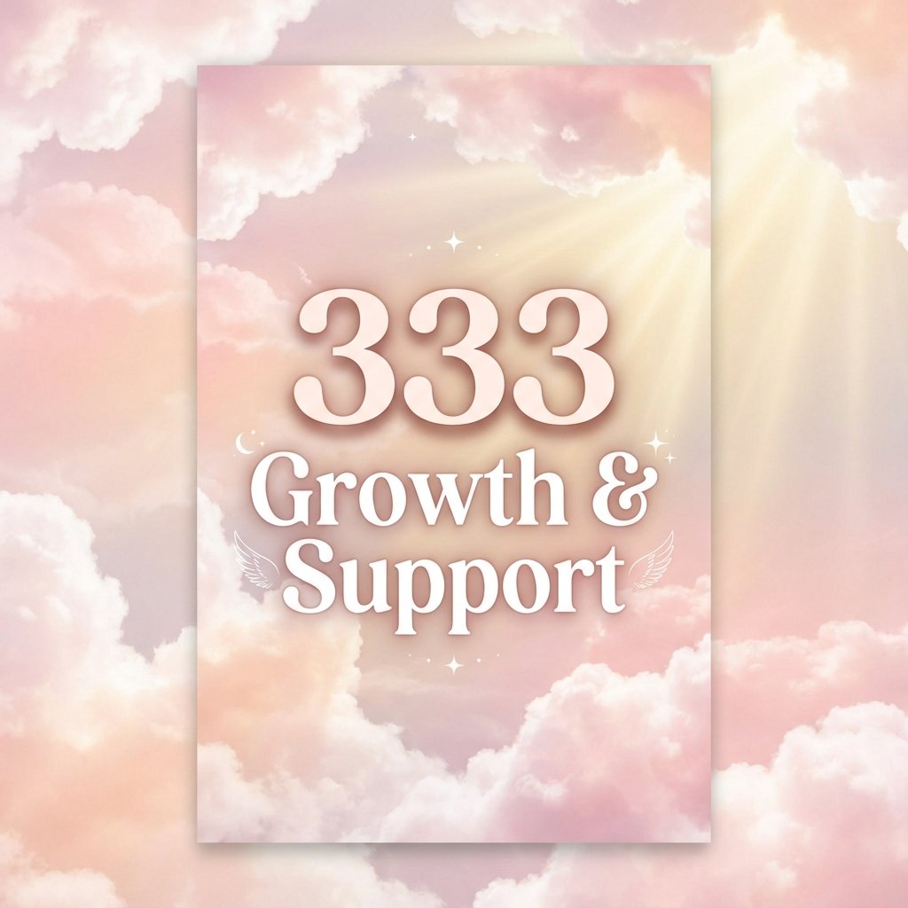 Angel Number 333 spiritual art