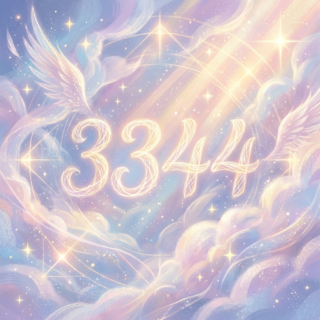 Angel Number 3344 spiritual art