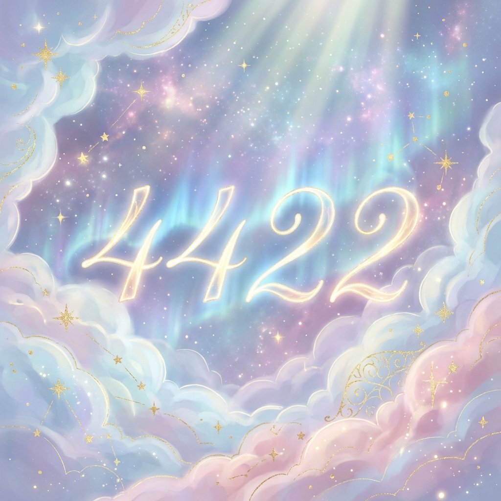 Angel Number 4422 spiritual art