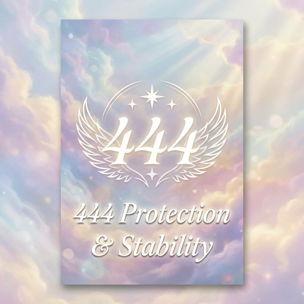 Angel Number 444 spiritual art