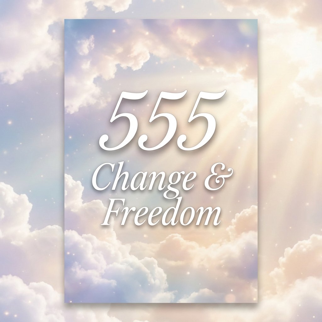 Angel Number 555 spiritual art